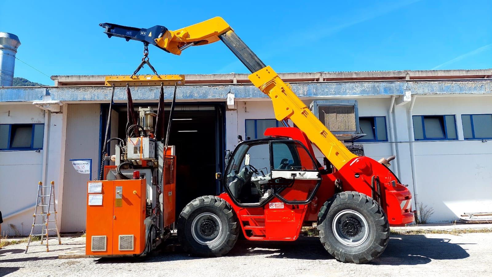 Ravenna sollevamento macchinari industriali unrent